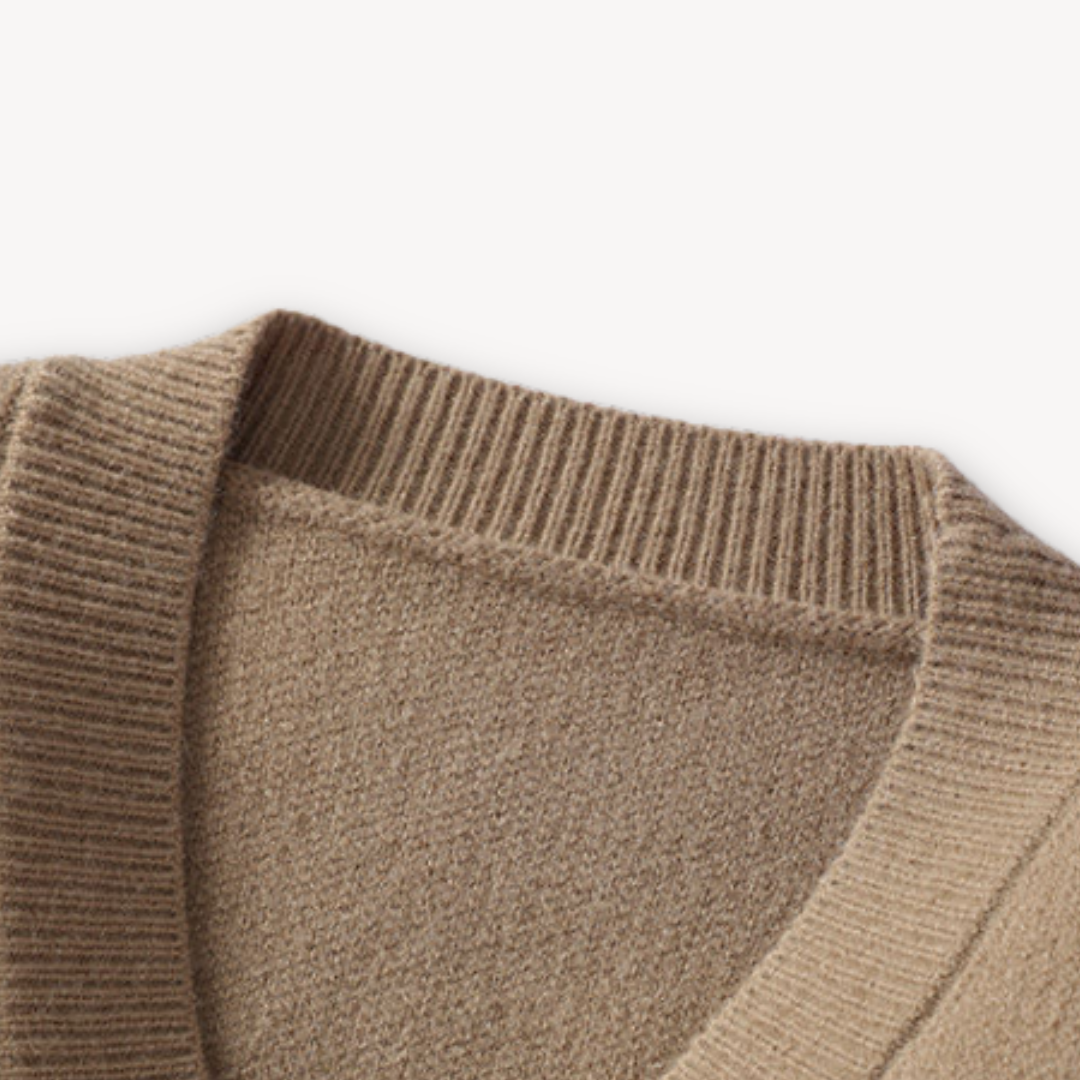 Knitted Cardigan Sweater