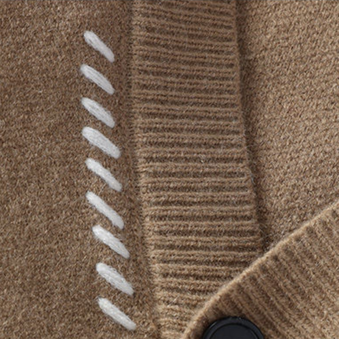 Knitted Cardigan Sweater