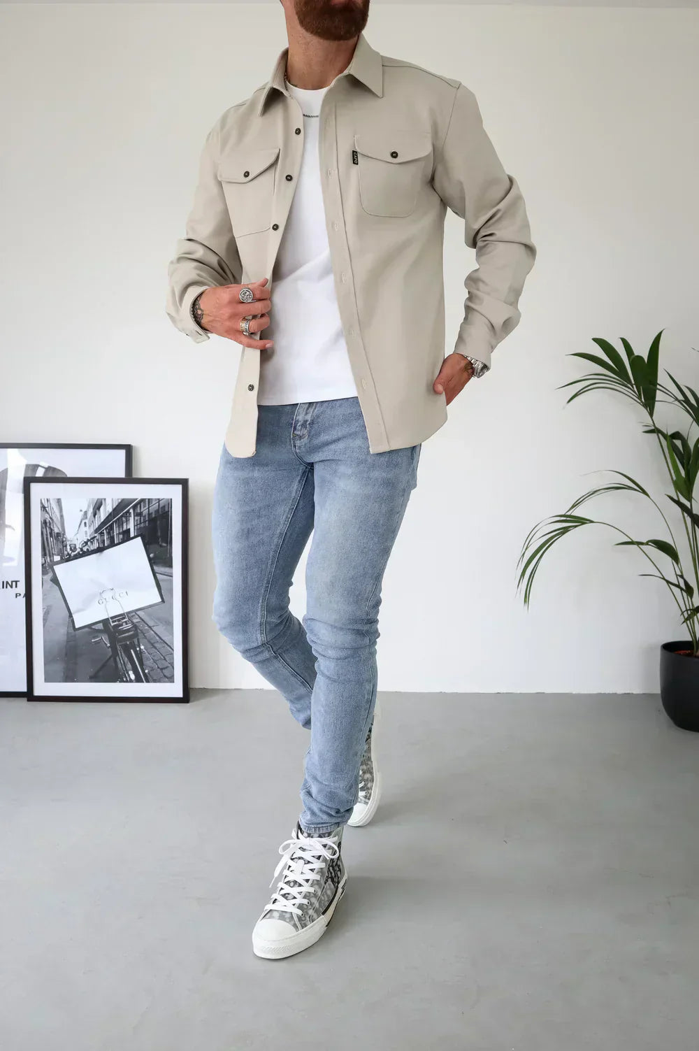 Stylish Casual Overshirt