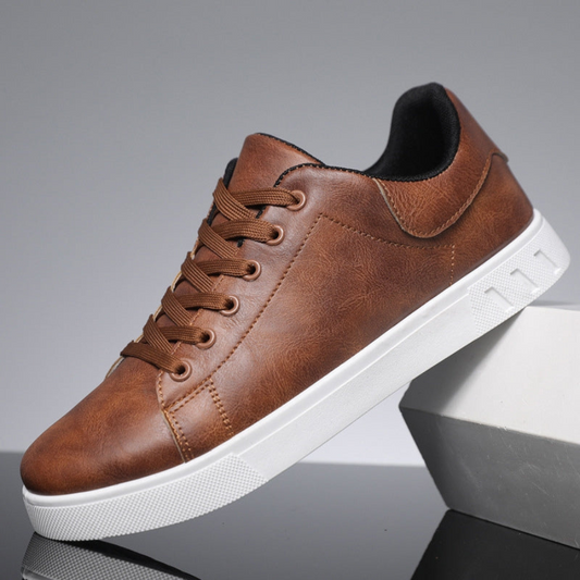 Stylish PU Leather Sneakers for Men