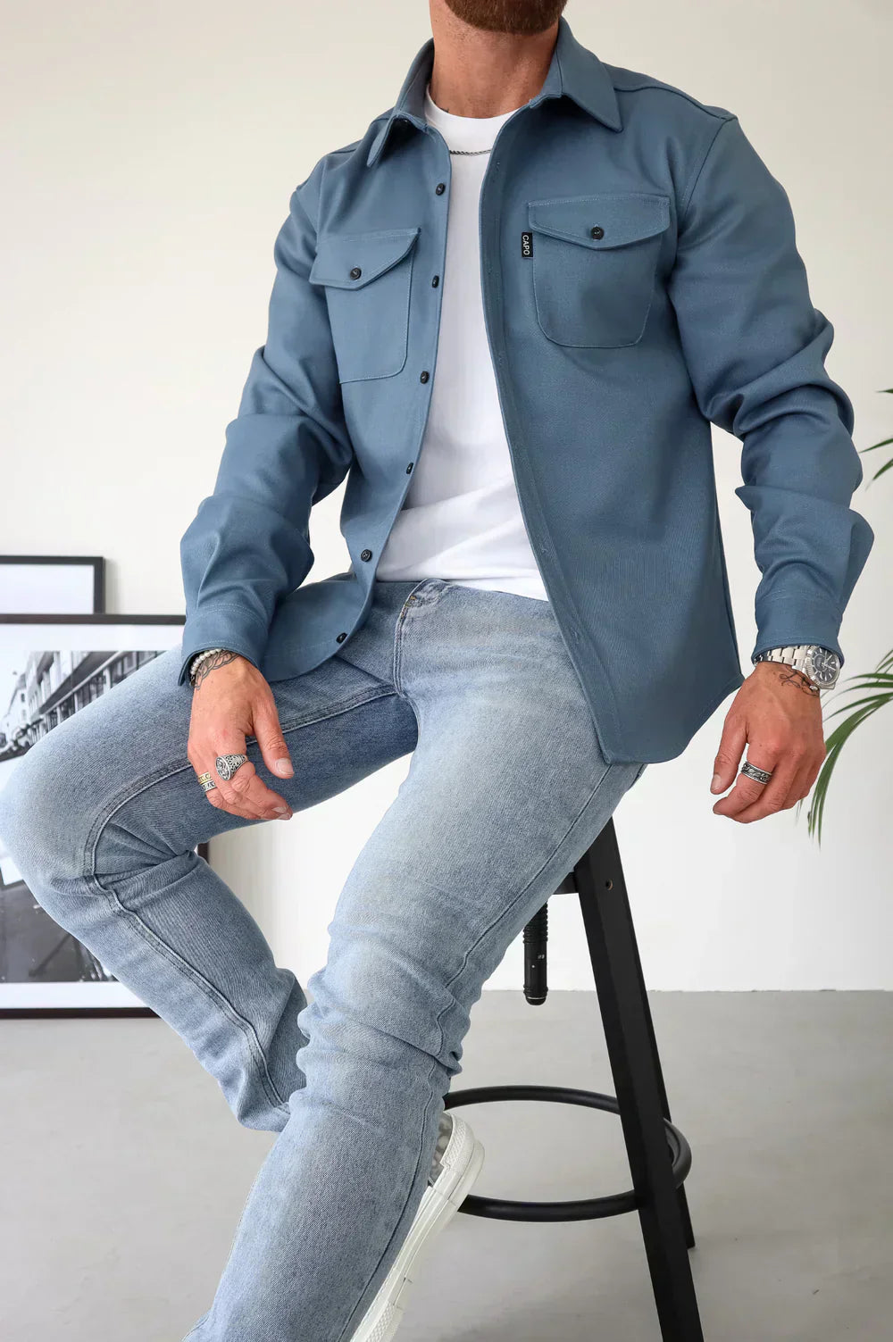 Stylish Casual Overshirt