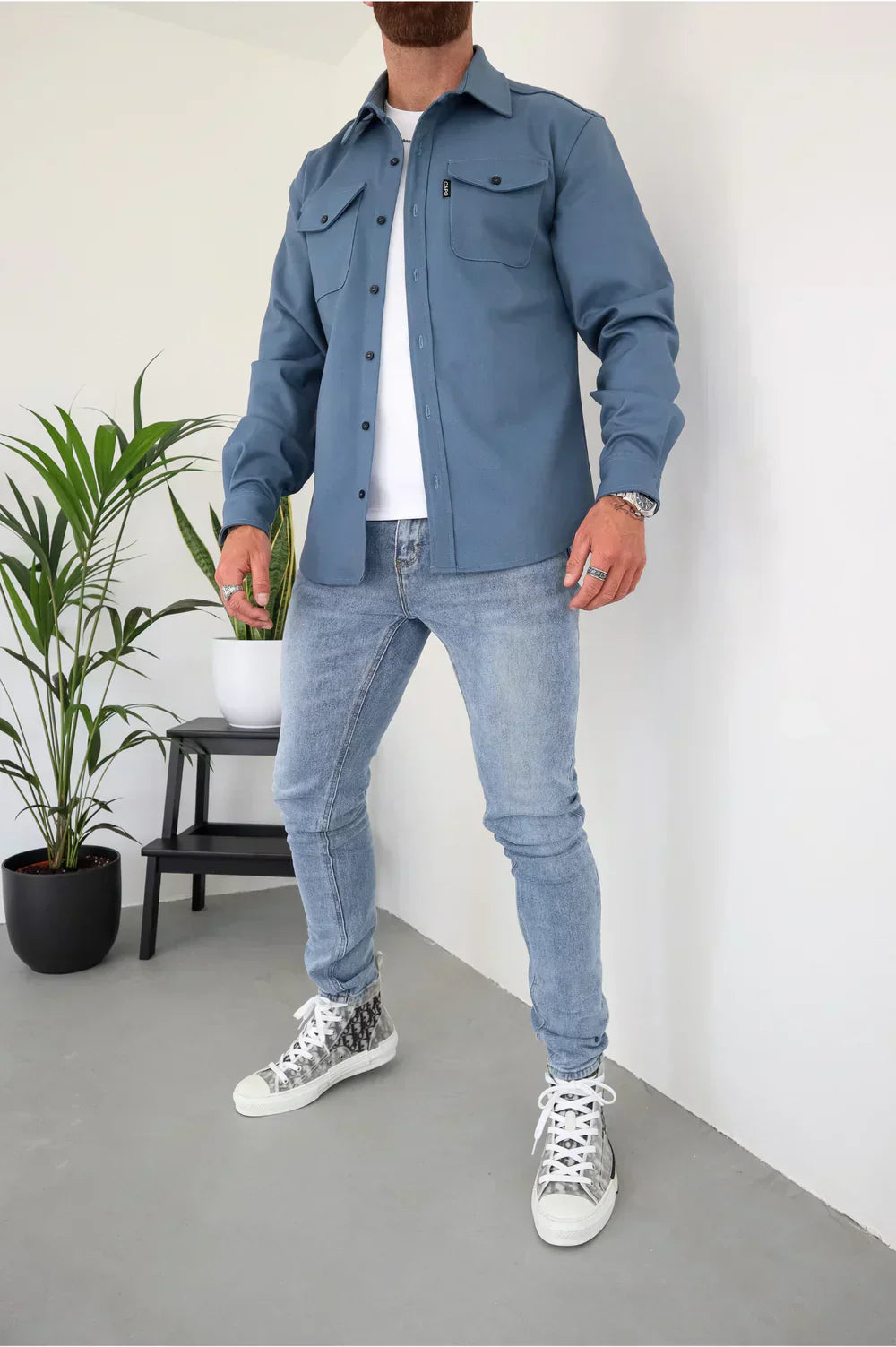 Stylish Casual Overshirt
