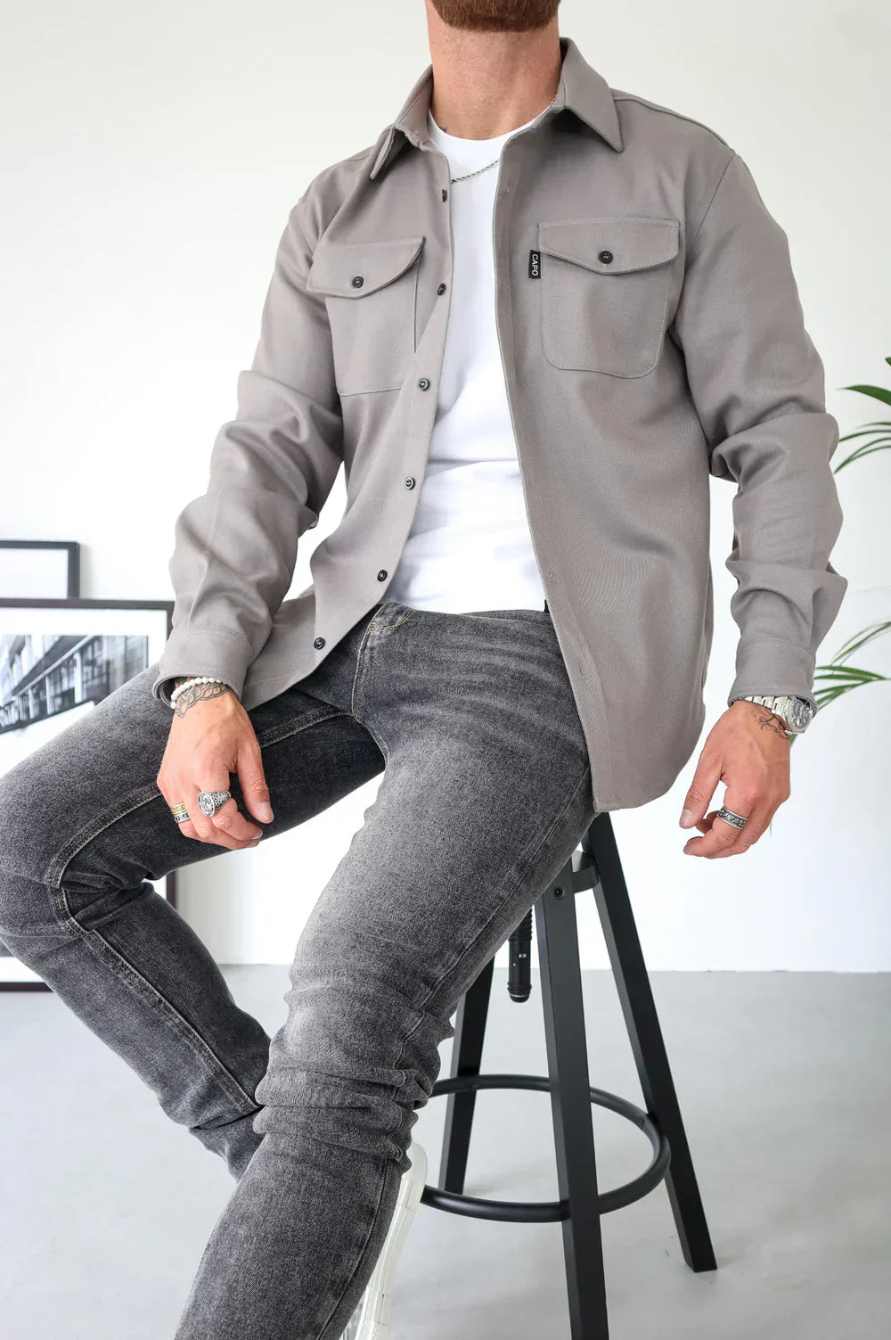 Stylish Casual Overshirt