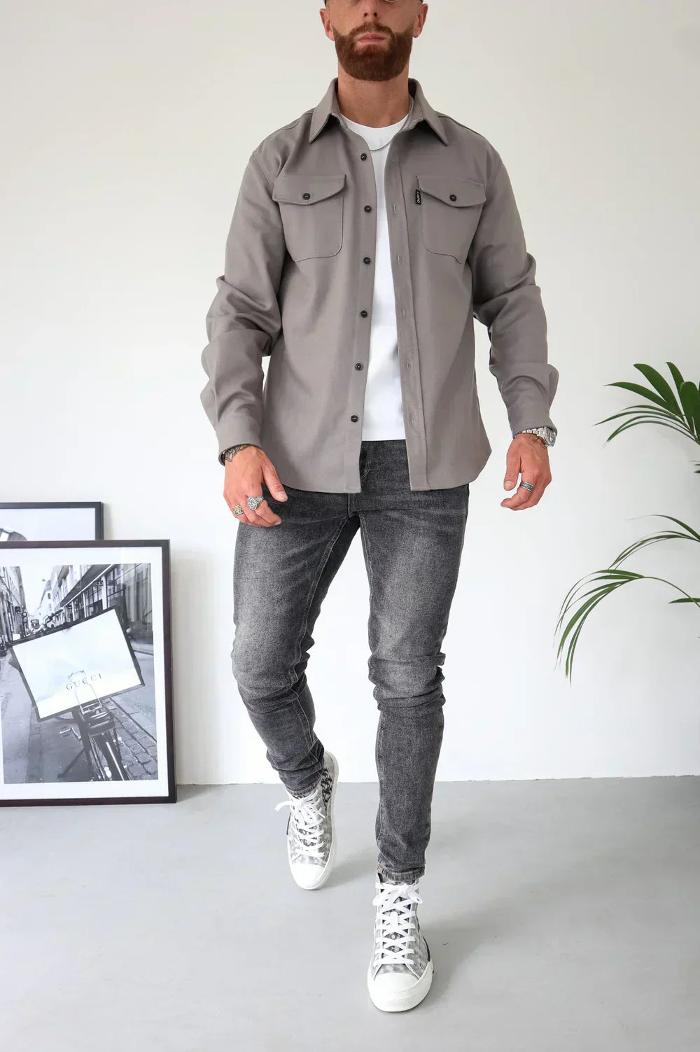 Stylish Casual Overshirt