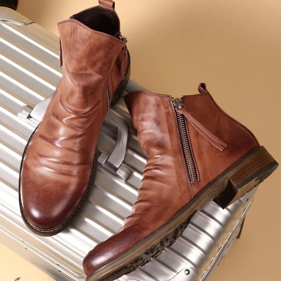 Stylish Zipper Boots