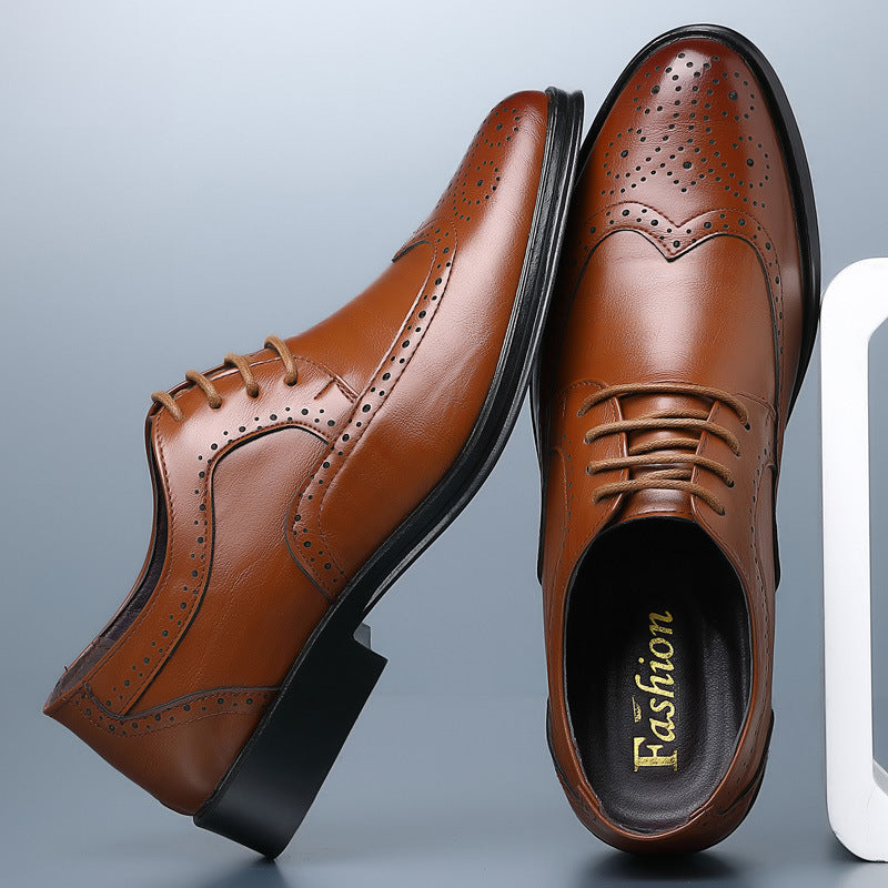 Men's Oxford Brogue Dress Shoes