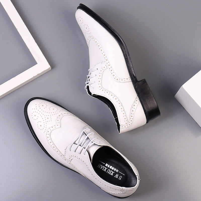 Men's Oxford Brogue Dress Shoes