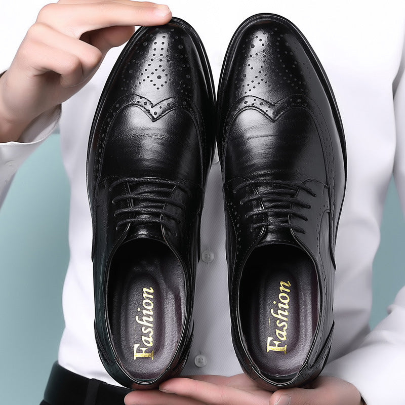 Men's Oxford Brogue Dress Shoes
