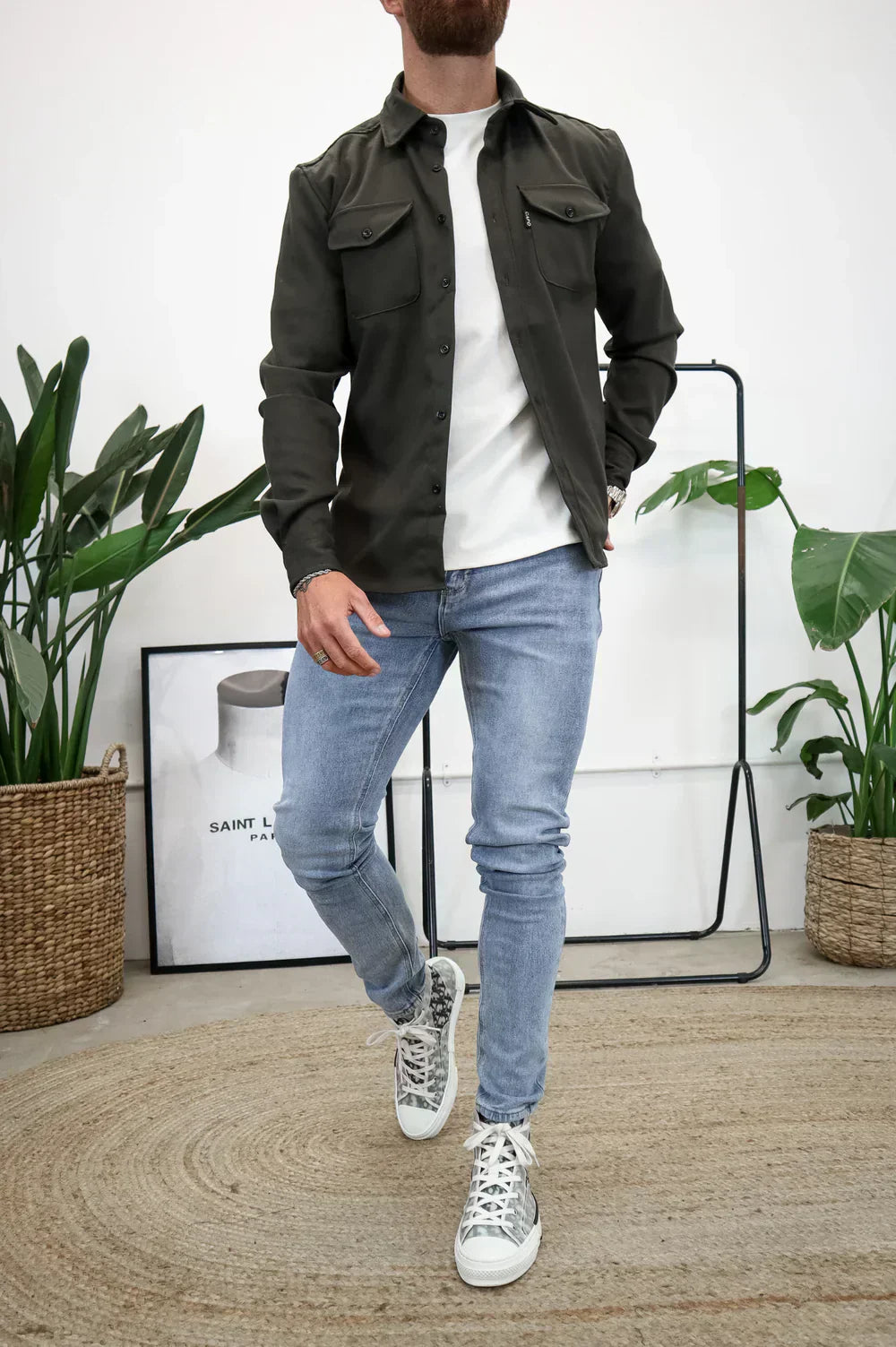 Stylish Casual Overshirt