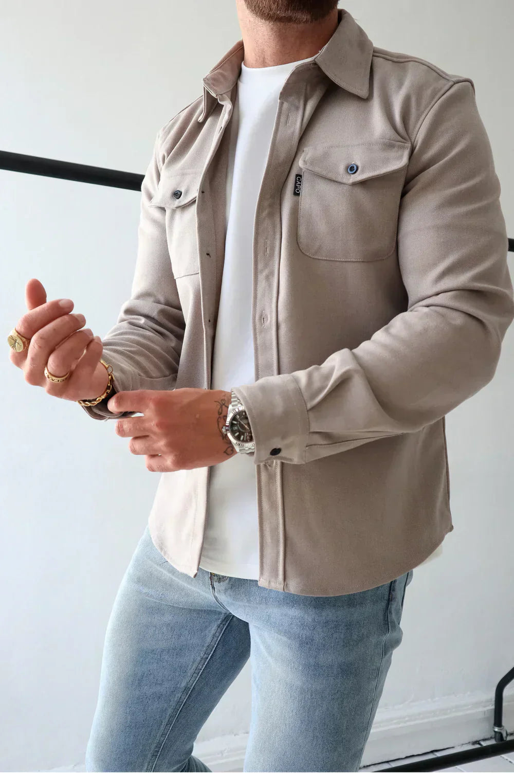 Stylish Casual Overshirt