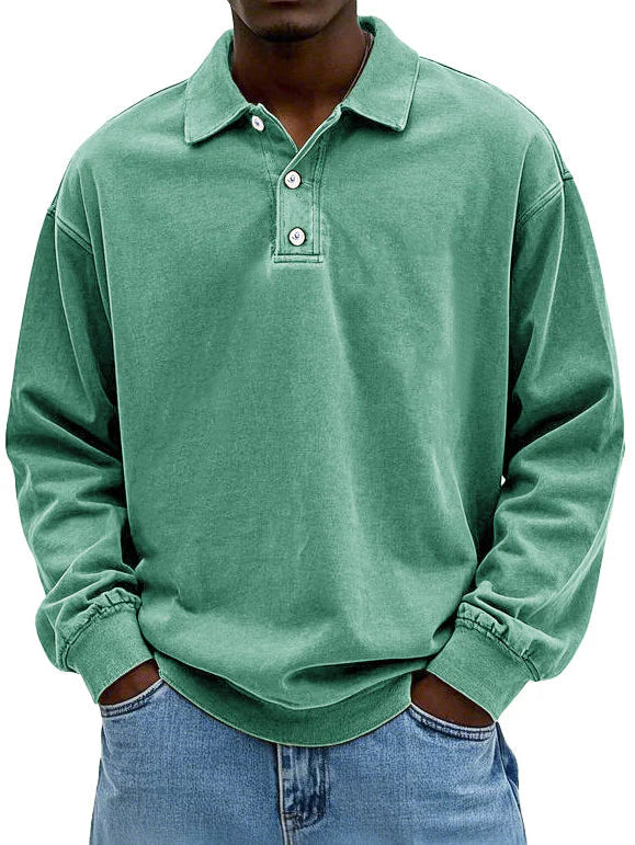 Men's Long Sleeve Polo Shirt