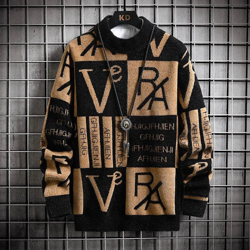 Men’s Graphic Pullover Jumper