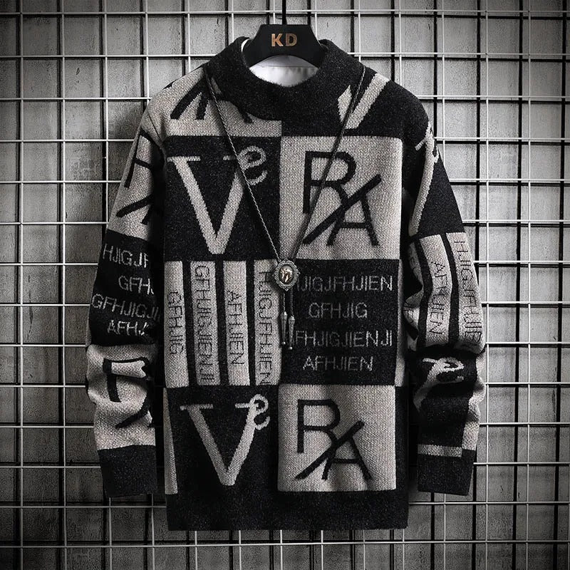 Men’s Graphic Pullover Jumper
