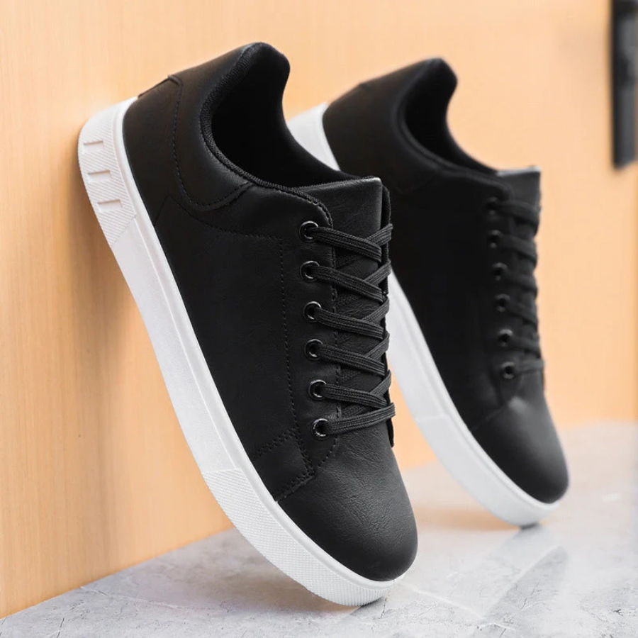 Stylish PU Leather Sneakers for Men