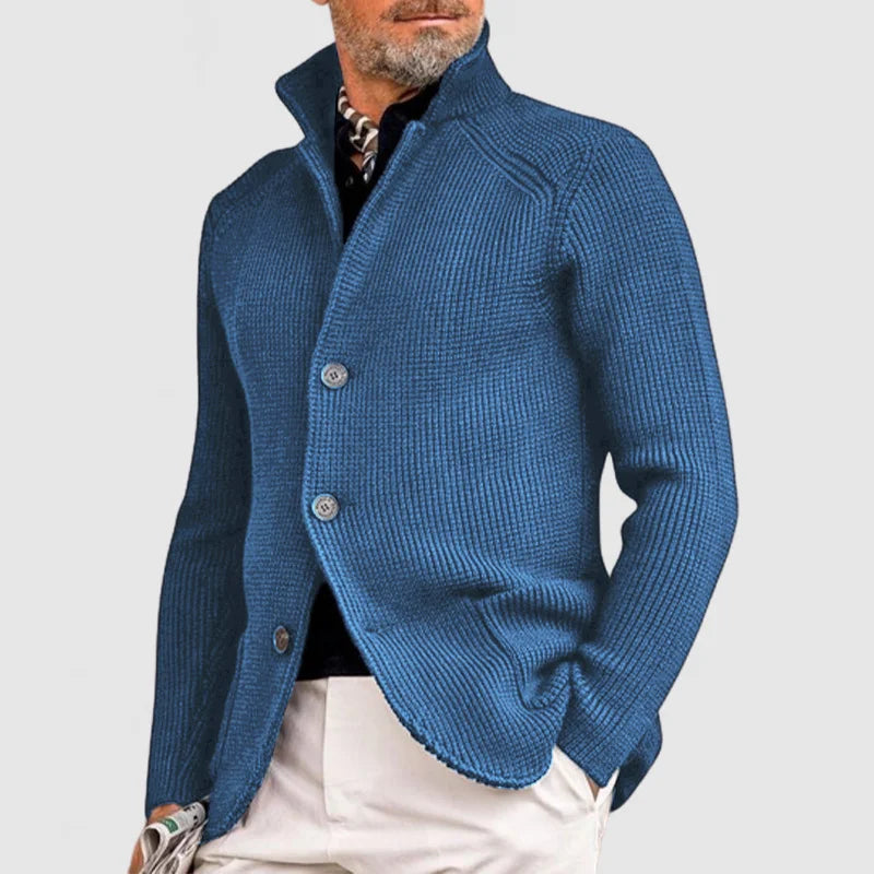 Men’s Knitted Cardigan with Pockets