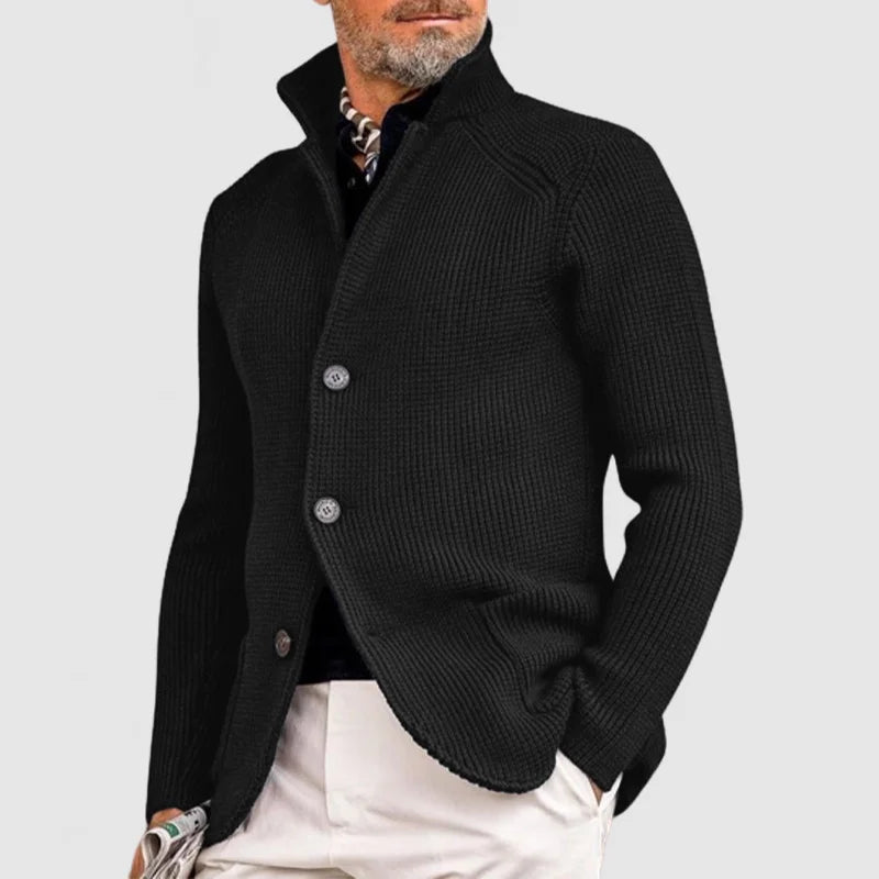 Men’s Knitted Cardigan with Pockets