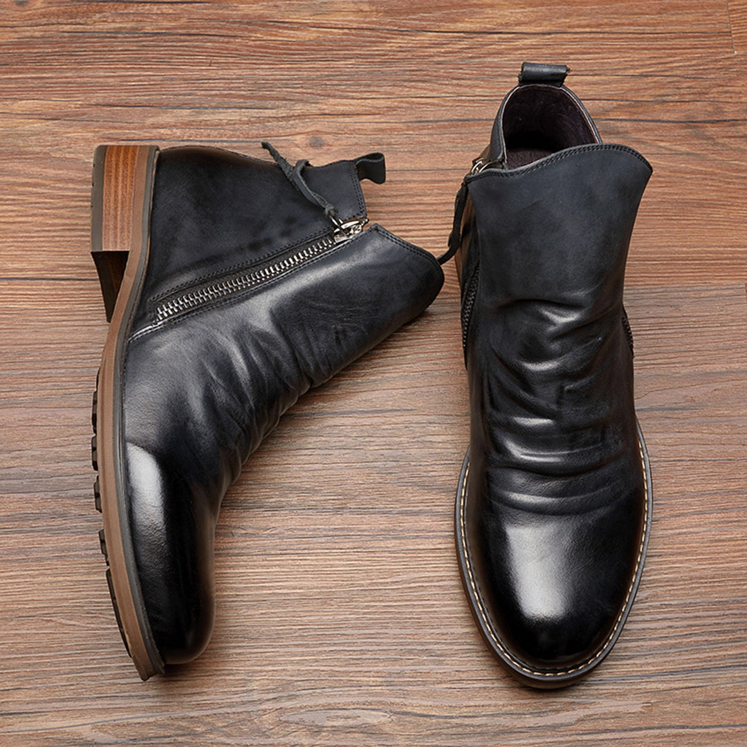 Stylish Zipper Boots