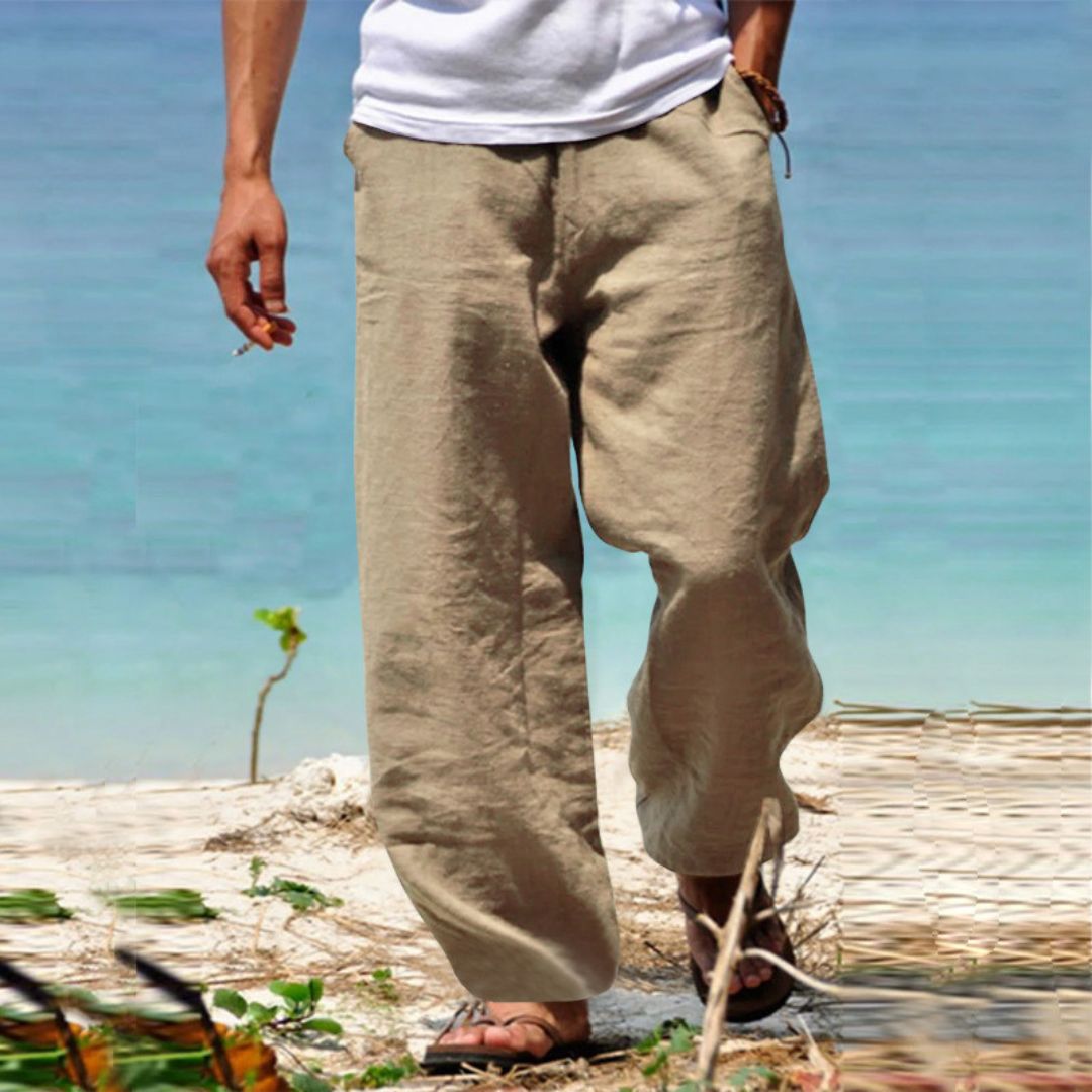 Men’s Loose Fit Beach Trousers