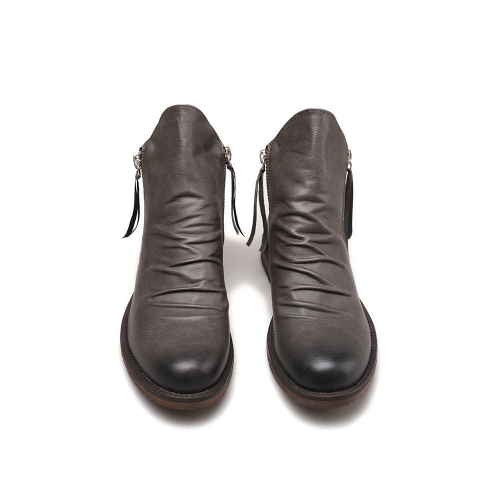 Stylish Zipper Boots
