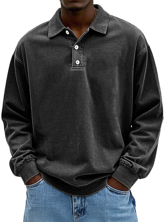 Men's Long Sleeve Polo Shirt