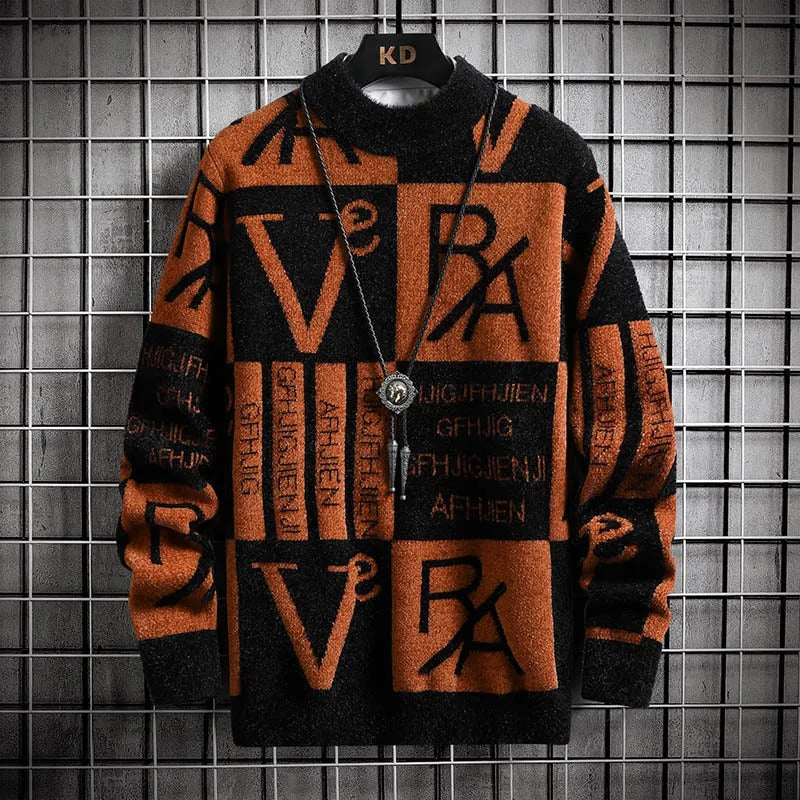 Men’s Graphic Pullover Jumper